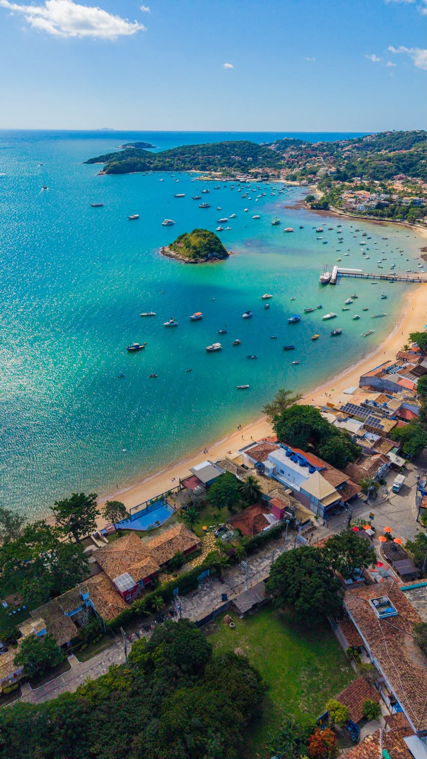 Vista do mar e meditação